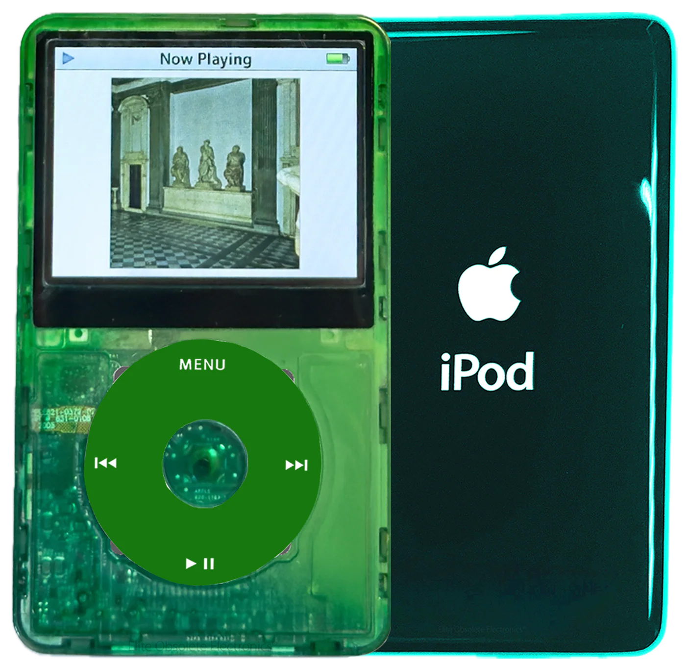 New Apple iPod Video Classic 5th & 5.5 Enhanced Atomic Green Dream / Green / Atomic Clover (Pine Green)