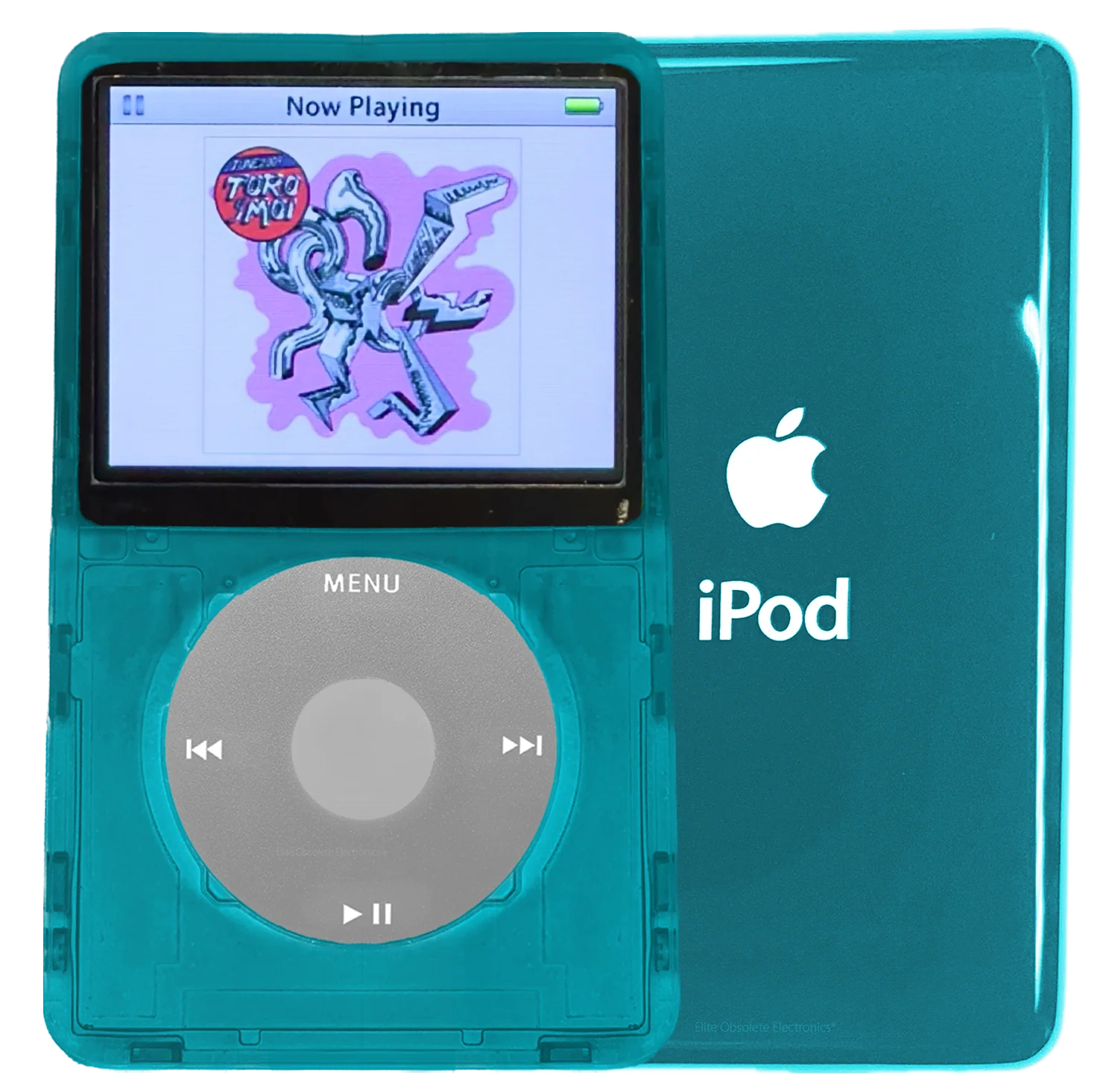New Apple iPod Video Classic 5th 5.5 Enhanced Atomic Ocean Blue / Grey / Grey (Ocean Blue)