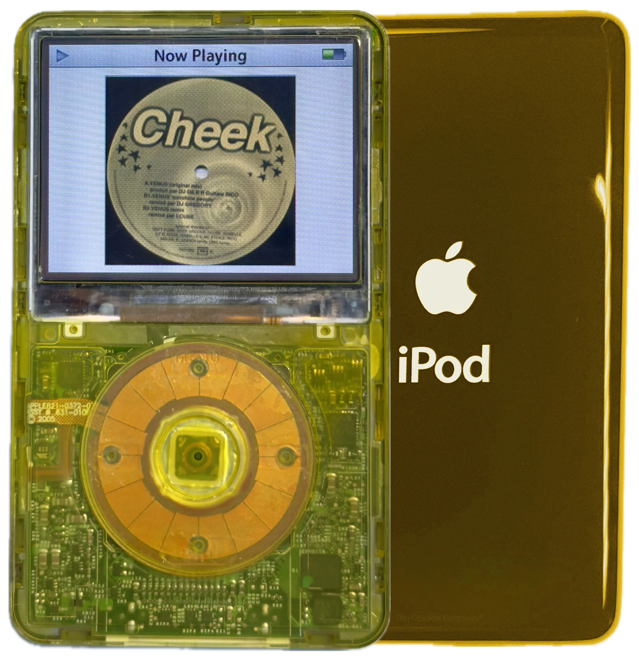 New Apple iPod Video Classic 5th & 5.5 Enhanced Atomic Yellow Beam / Atomic Yellow / Atomic Yellow (Gold)