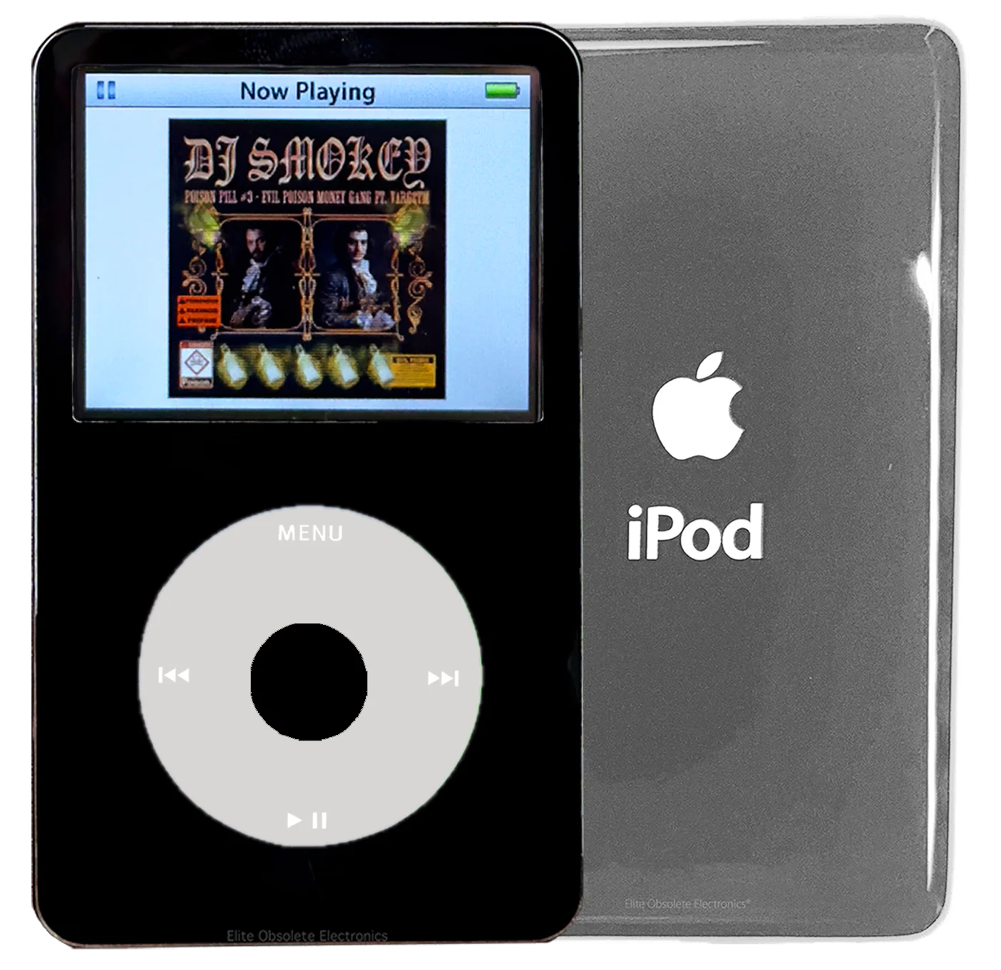 New Apple iPod Video Classic 5th & 5.5 Enhanced Black / Grey / Black (Silver)