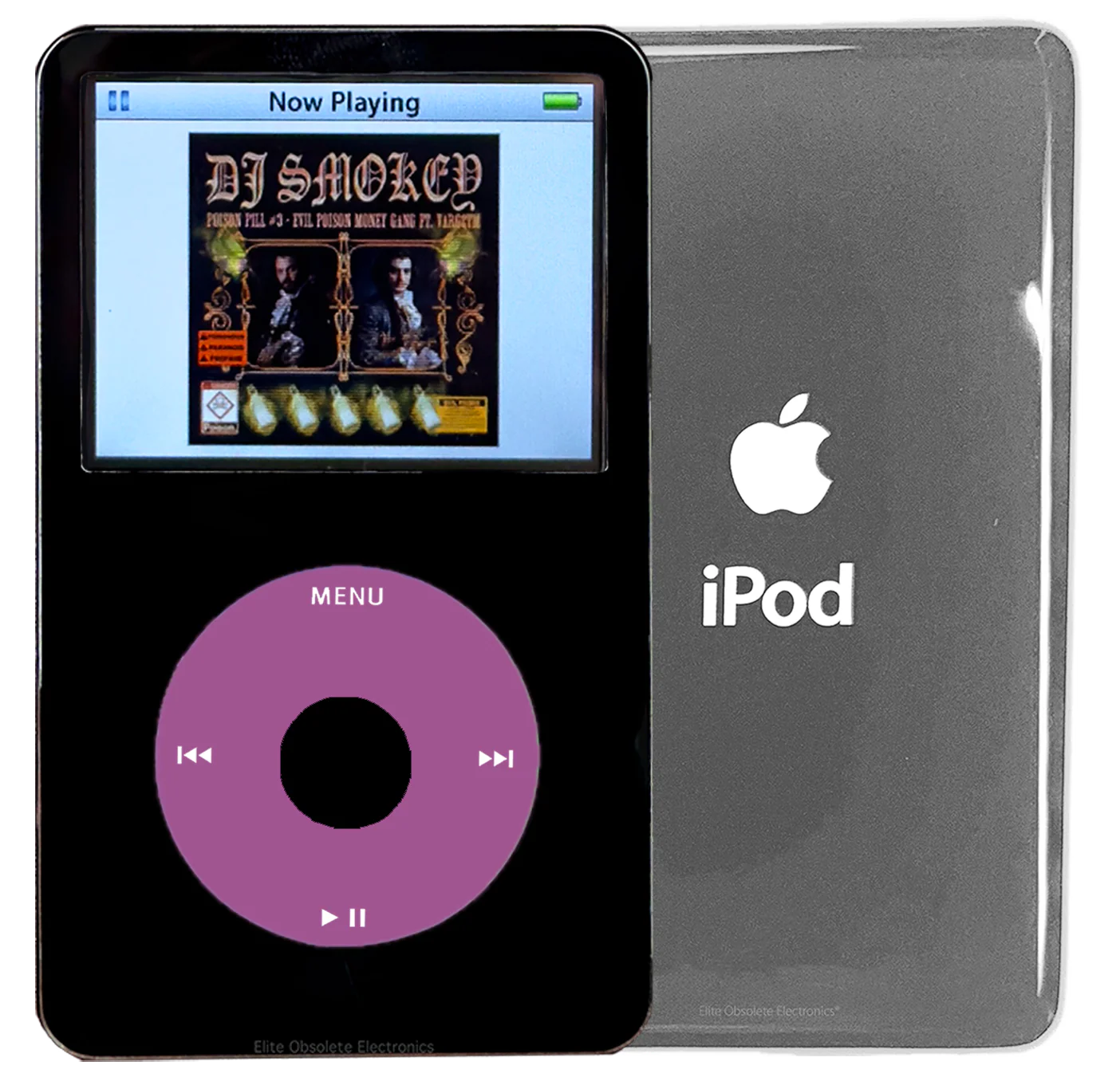 New Apple iPod Video Classic 5th & 5.5 Enhanced Black / Pink / Black (Silver)