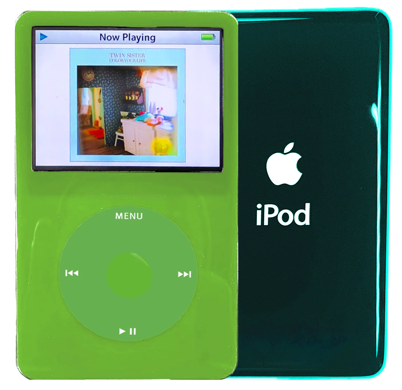 New Apple iPod Video Classic 5th & 5.5 Enhanced Green / Light Green / Green (Pine Green)