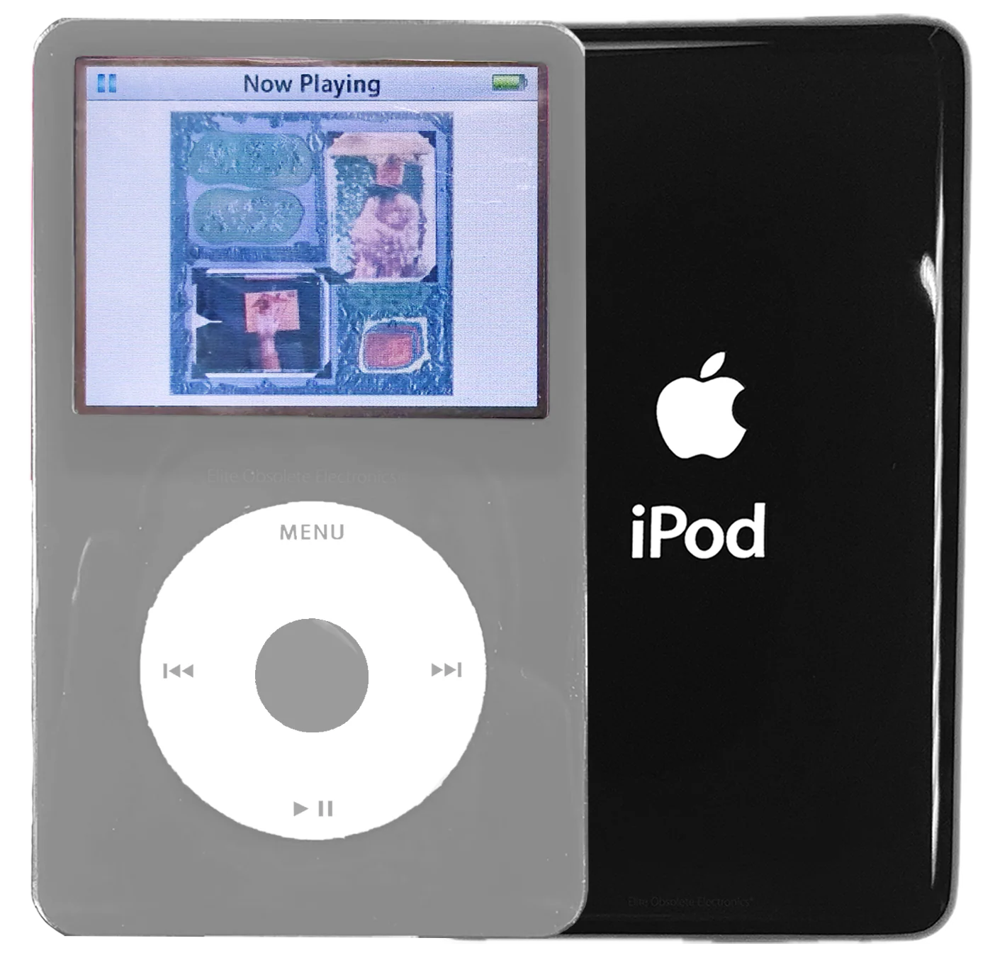 New Apple iPod Video Classic 5th & 5.5 Enhanced Grey / White / Grey (Black)