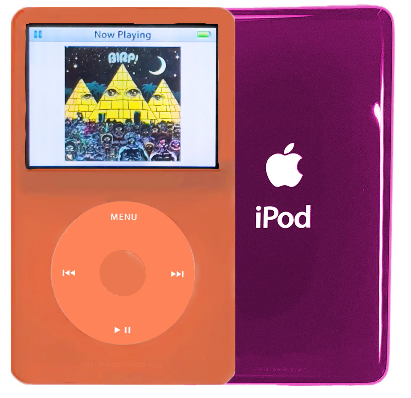 New Apple iPod Video Classic 5th 5.5 Enhanced Orange / Orange / Orange (Hyper Pink)