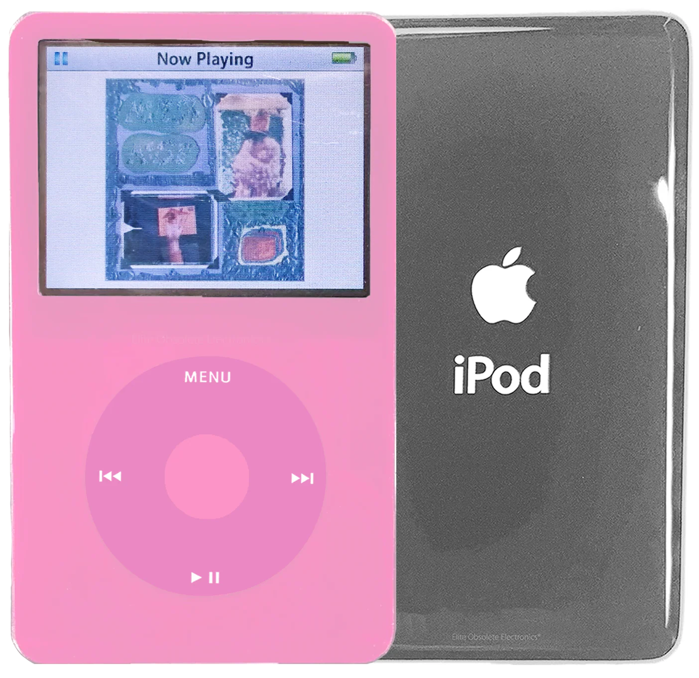 New Apple iPod Video Classic 5th 5.5 Enhanced Pink / Light Pink / Pink (Silver)