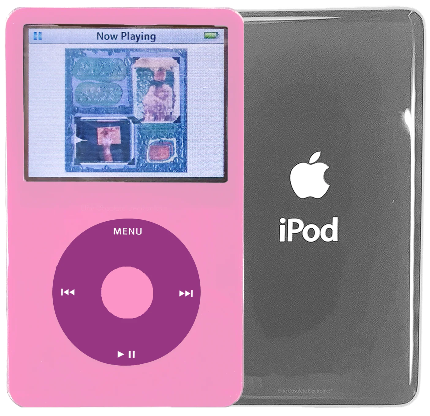New Apple iPod Video Classic 5th 5.5 Enhanced Pink / Pink / Pink (Silver)