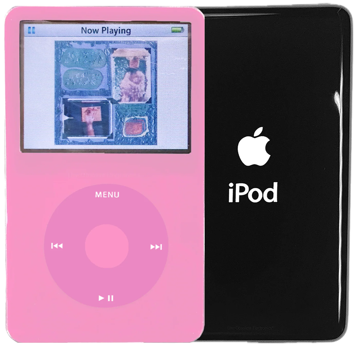 New Apple iPod Video Classic 5th 5.5 Enhanced Pink / Light Pink / Pink (Black)