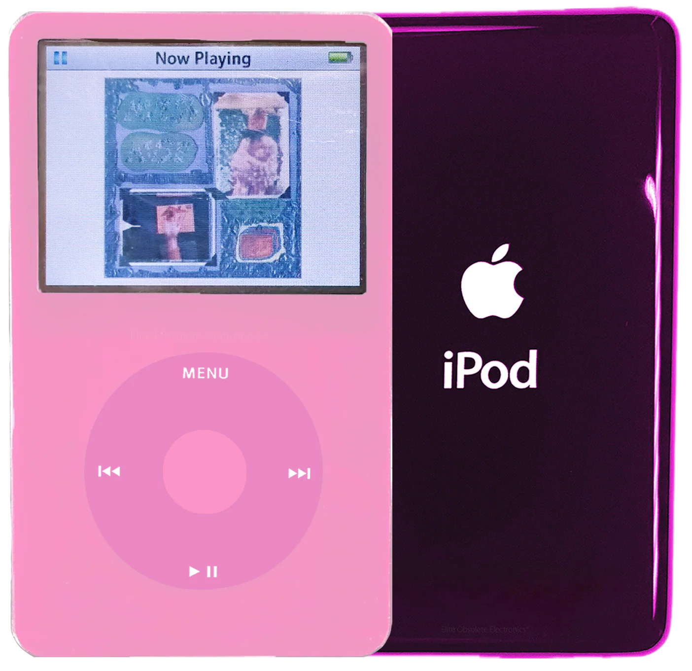 New Apple iPod Video Classic 5th 5.5 Enhanced Pink / Light Pink / Pink (Wine)