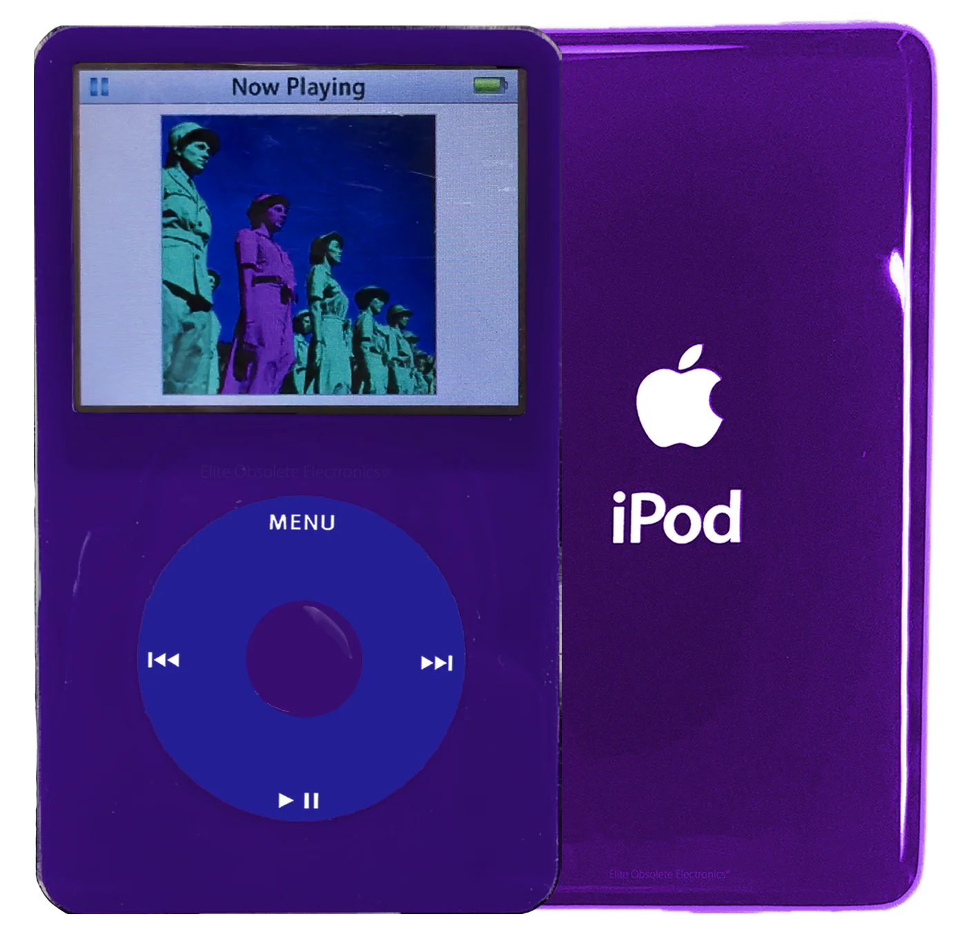 New Apple iPod Video Classic 5th & 5.5 Enhanced Purple / Blue / Purple (Midnight Purple)