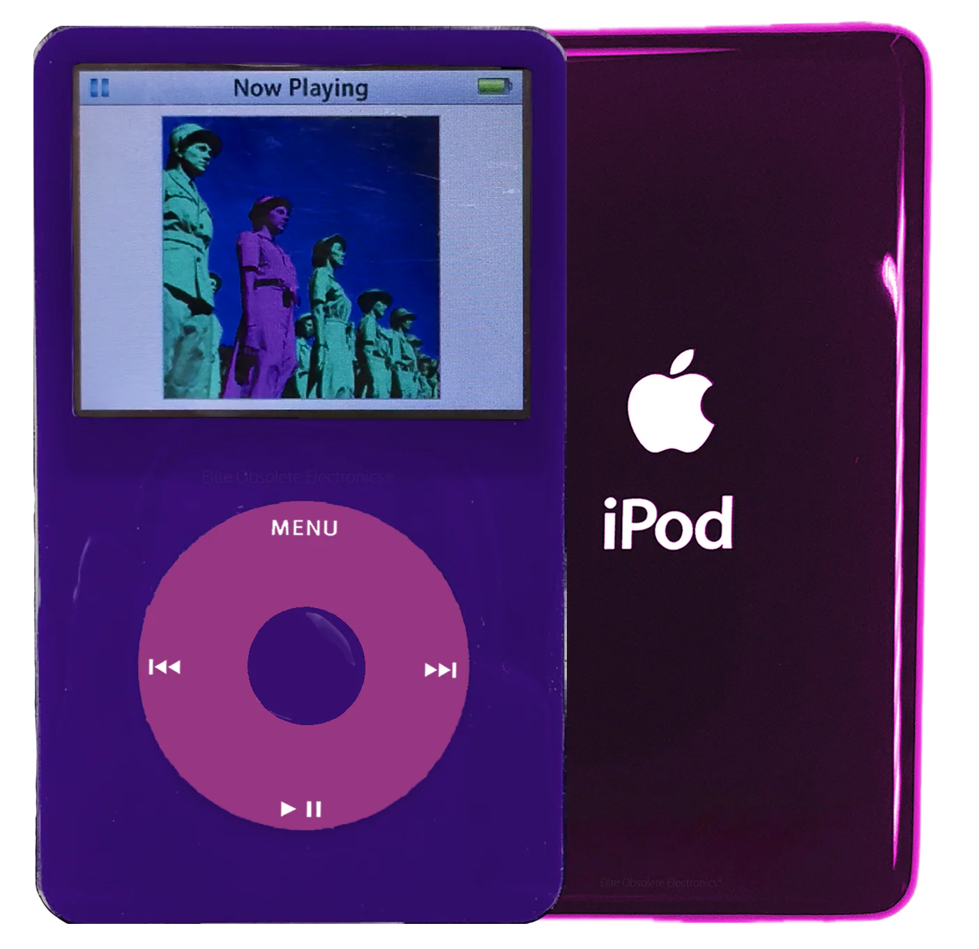 New Apple iPod Video Classic 5th & 5.5 Enhanced Purple / Pink / Purple (Wine)