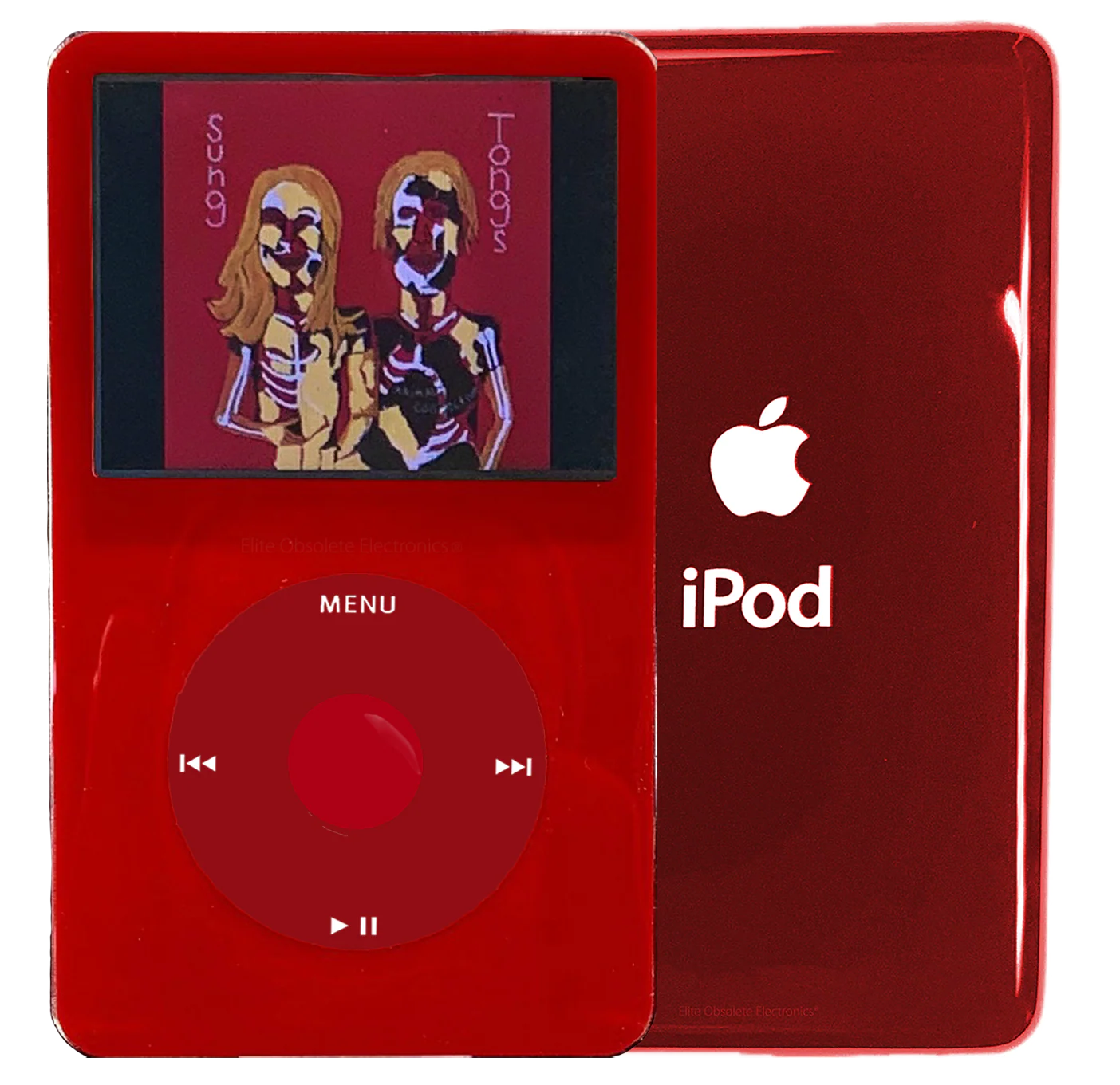 New Apple iPod Video Classic 5th & 5.5 Enhanced Red / Red / Red (Sangria Red)