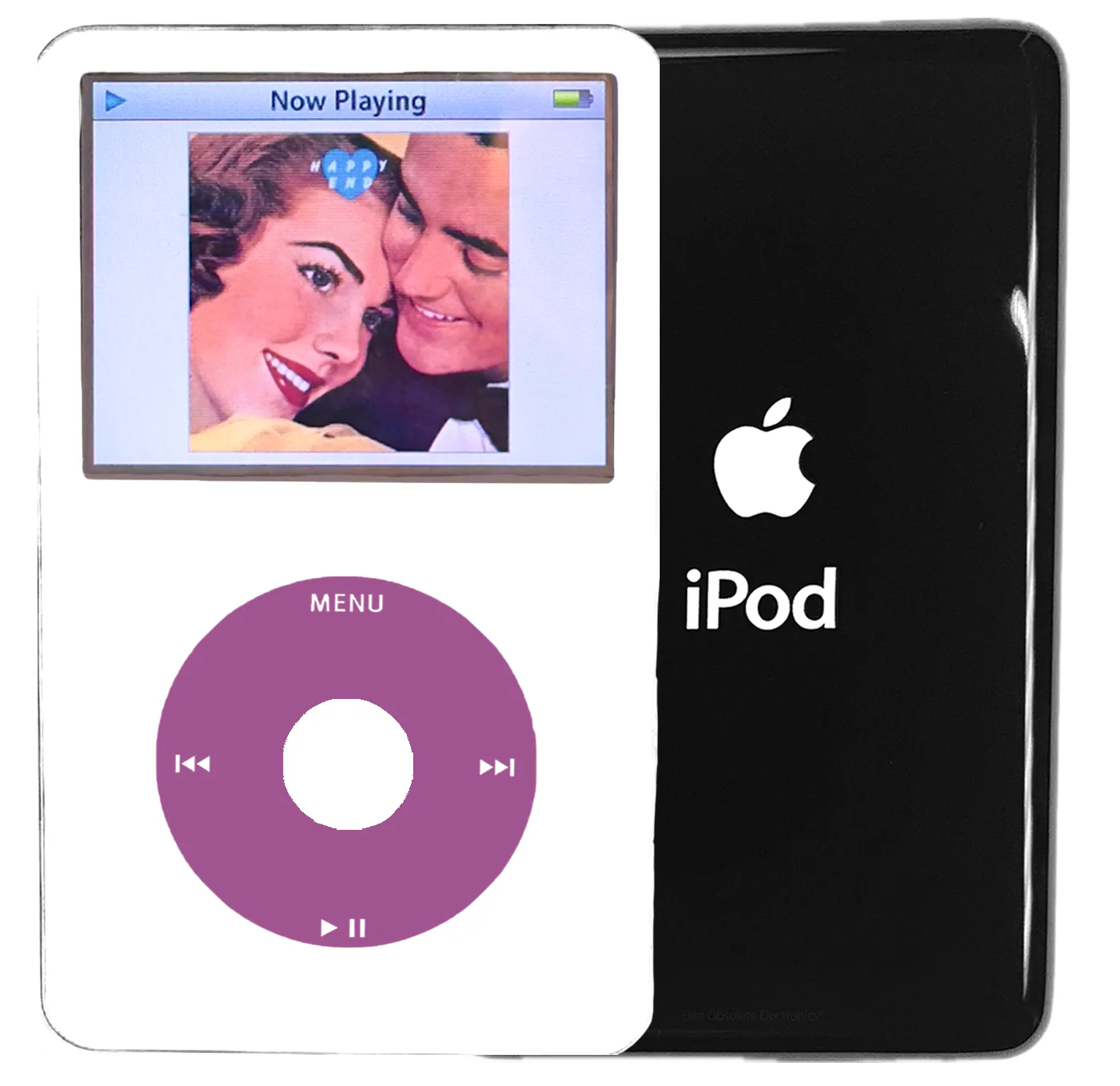 New Apple iPod Video Classic 5th & 5.5 Enhanced White / Pink / White (Black)