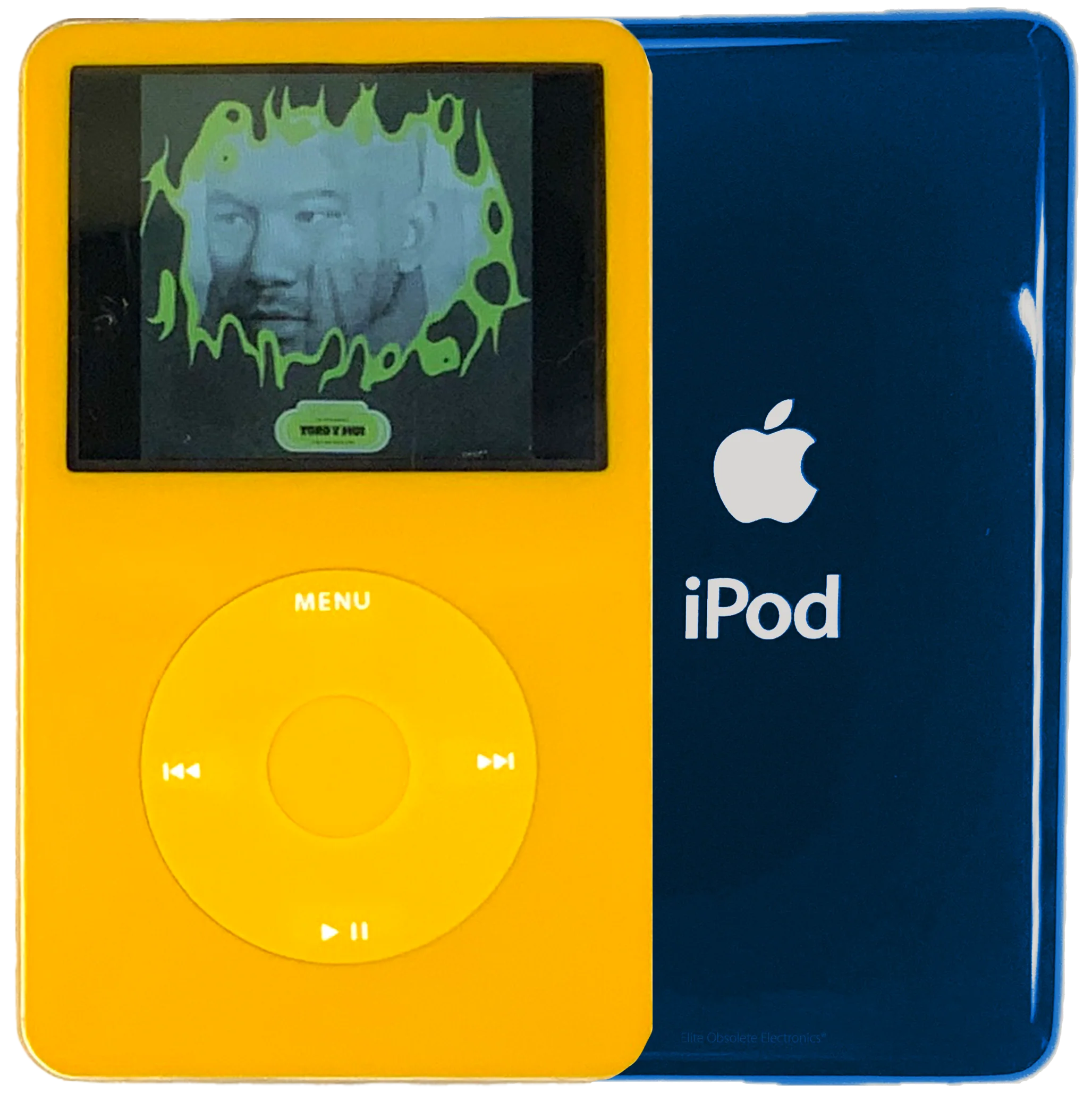 New Apple iPod Video Classic 5th & 5.5 Enhanced Yellow / Yellow / Yellow (Aqua)