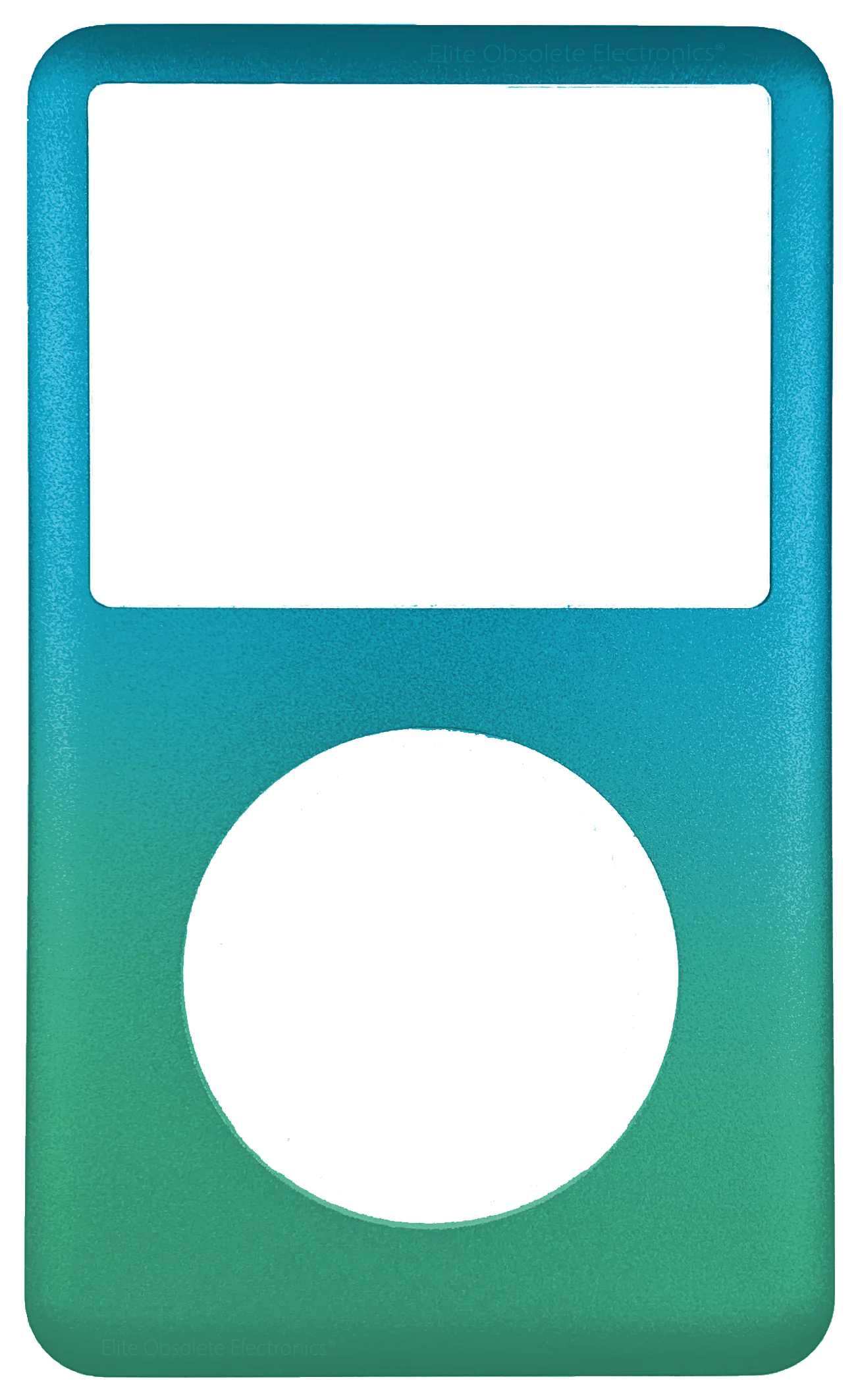 New Gradient Blue & Green Faceplate For Apple iPod Classic 6th 7th Generation Metal A1238