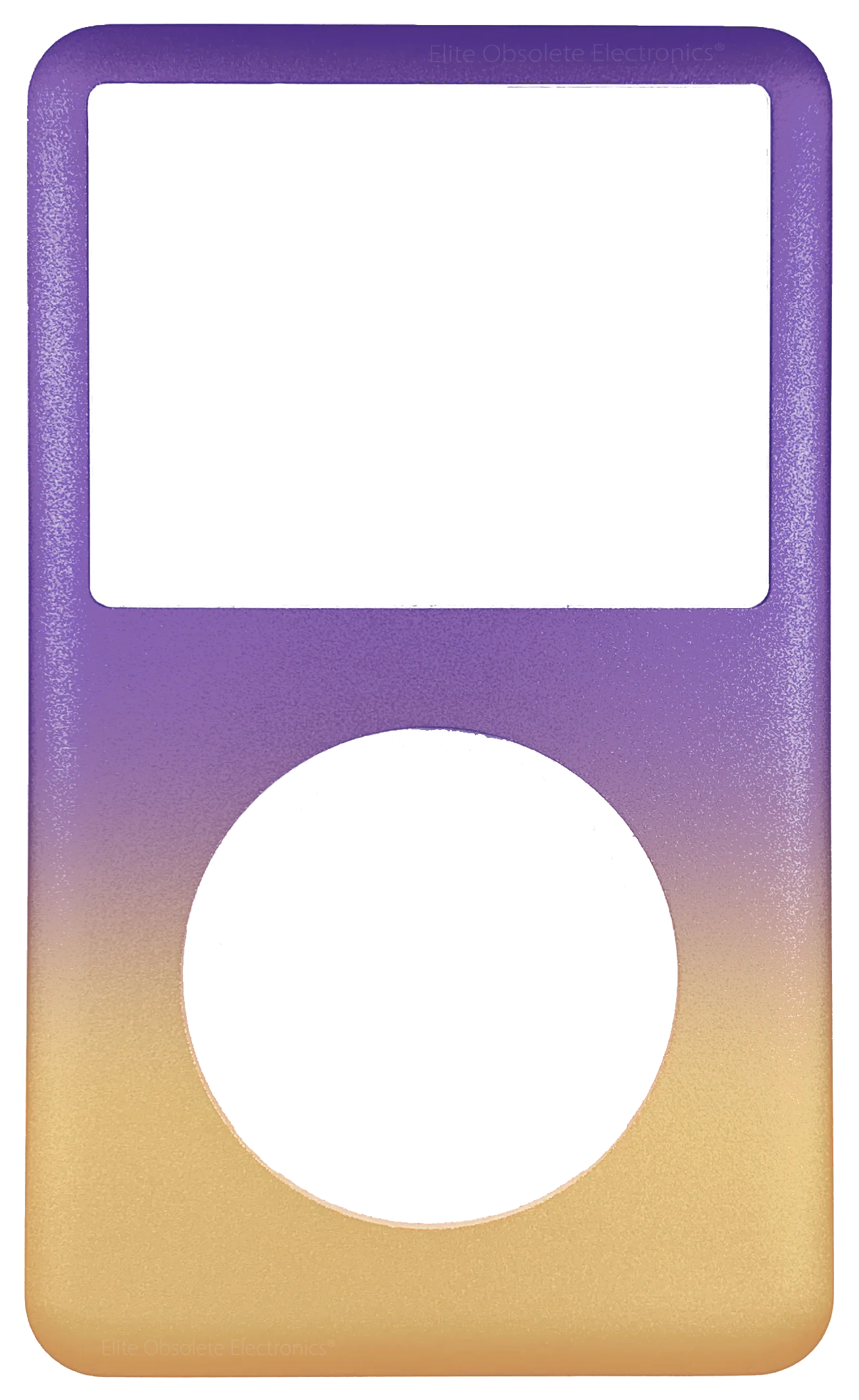 New Gradient Purple & Gold Faceplate For Apple iPod Classic 6th 7th Generation Metal A1238