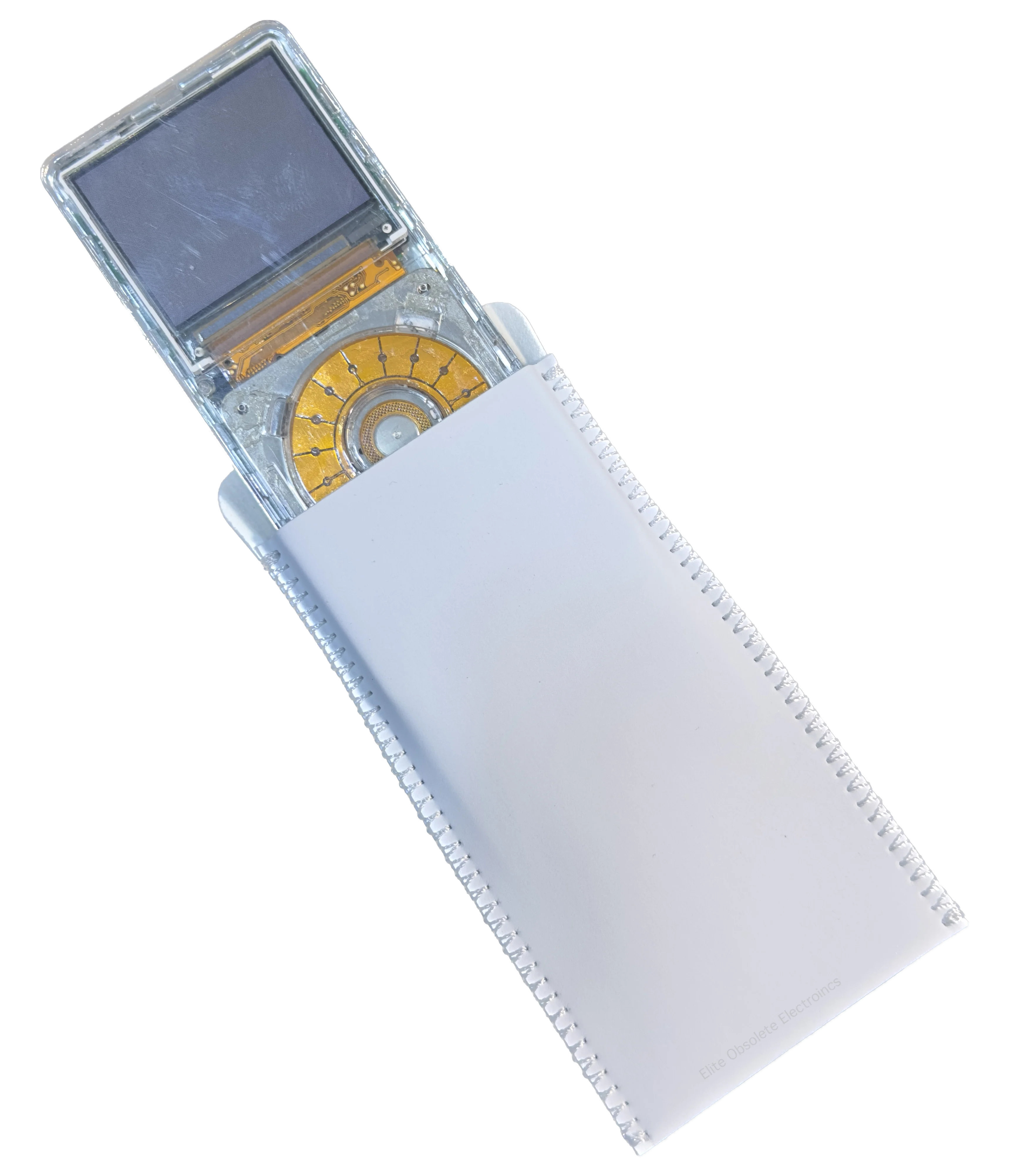 Original Apple iPod Nano 1st Generation Sleeve Suede Case White - Image 3