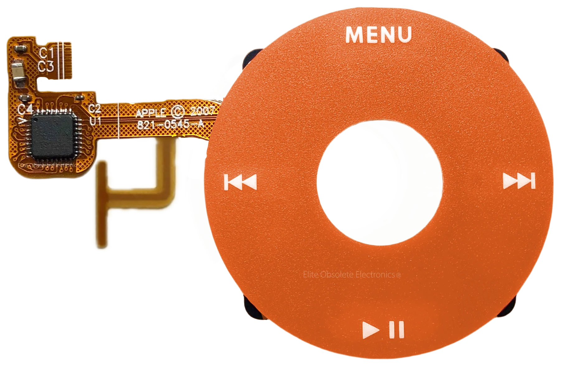 Orange Click Wheel Flex for Apple iPod Video 5th 5.5 A1136