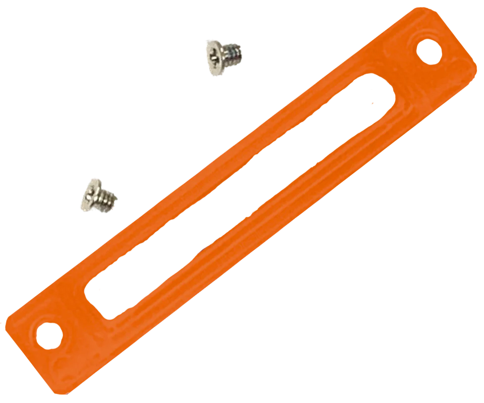 Solid Orange Dock Plastic Bezel for Apple iPod Video 5th 5.5 & Classic 6th 7th Thick & Thin A1136 A1238 - Image 2