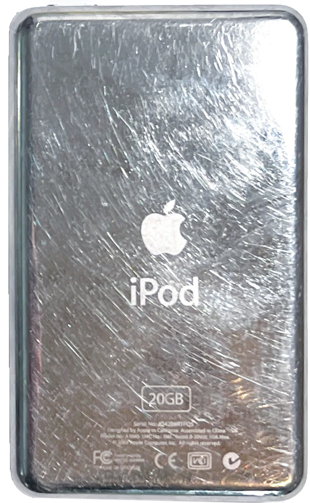 Used Original Backplate & Headphone Jack Flex Assembly for Apple iPod Classic 3rd Generation 10GB 15GB 20GB 30GB 40GB A1040 - Image 5