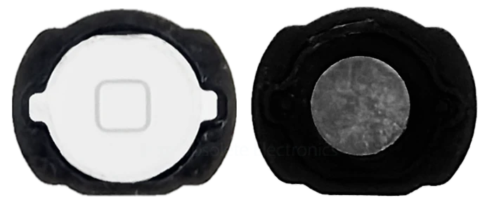 Original Home Button & Gasket for Apple iPod Touch 4th Generation A1367 Black & White - Image 3