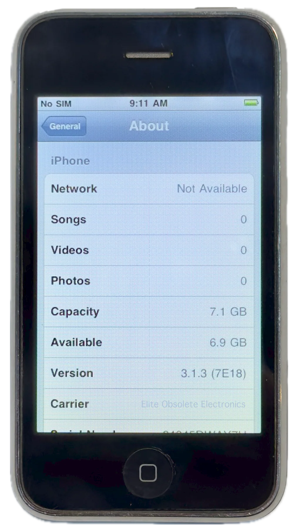 Original Used Apple iPhone 3G 8GB 16GB Black A1241 MB046LL/A iOS 3.1.3 4.0.0 4.2.1 - Image 3
