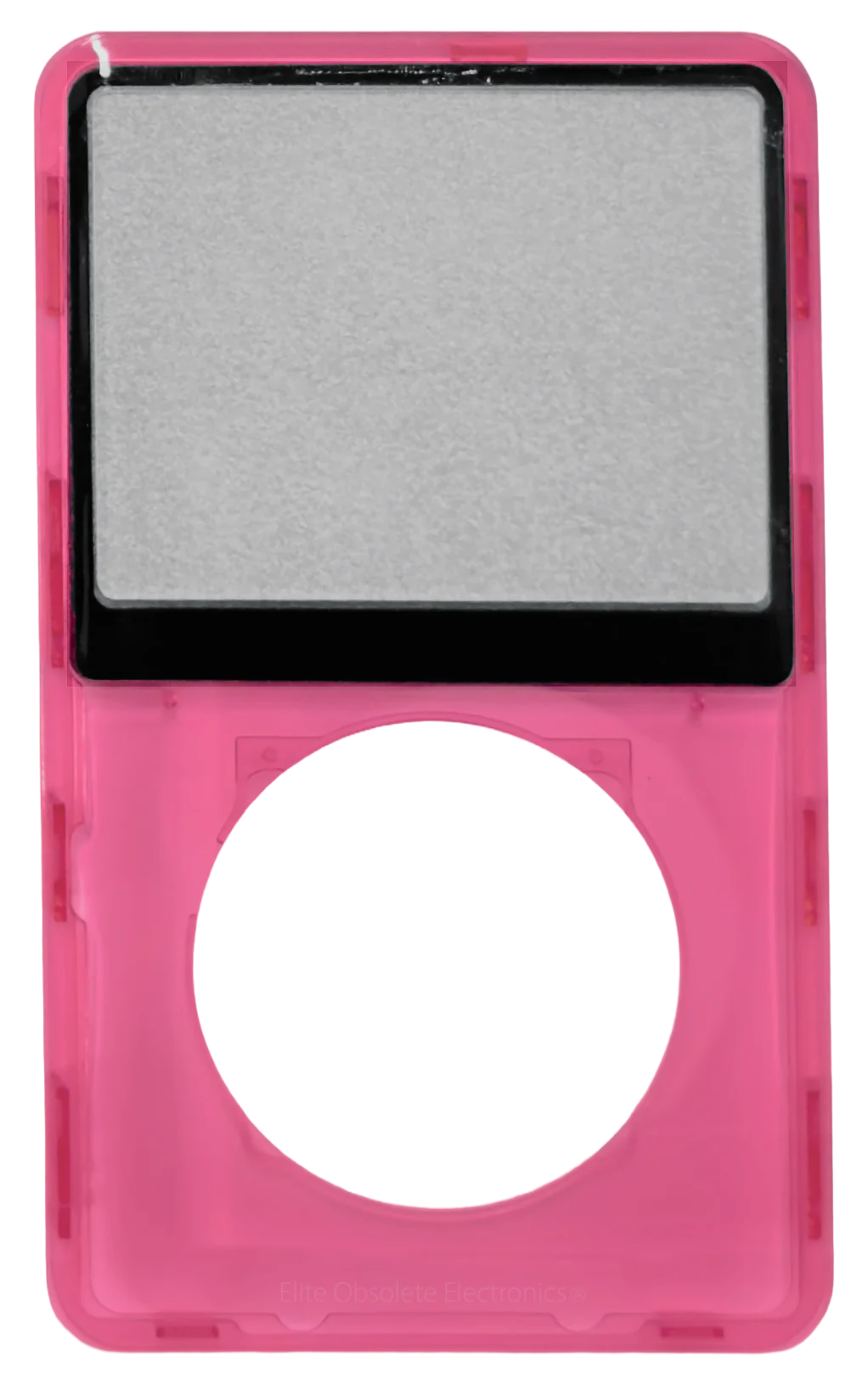 Pink Crystal Clear Transparent Faceplate For Apple iPod Classic 6th 7th Generation A1238 Plastic