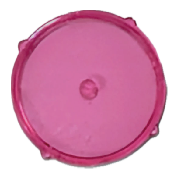 Pink Crystal Clear Plastic Center Select Button for Apple iPod Classic 6th 7th Generation A1238
