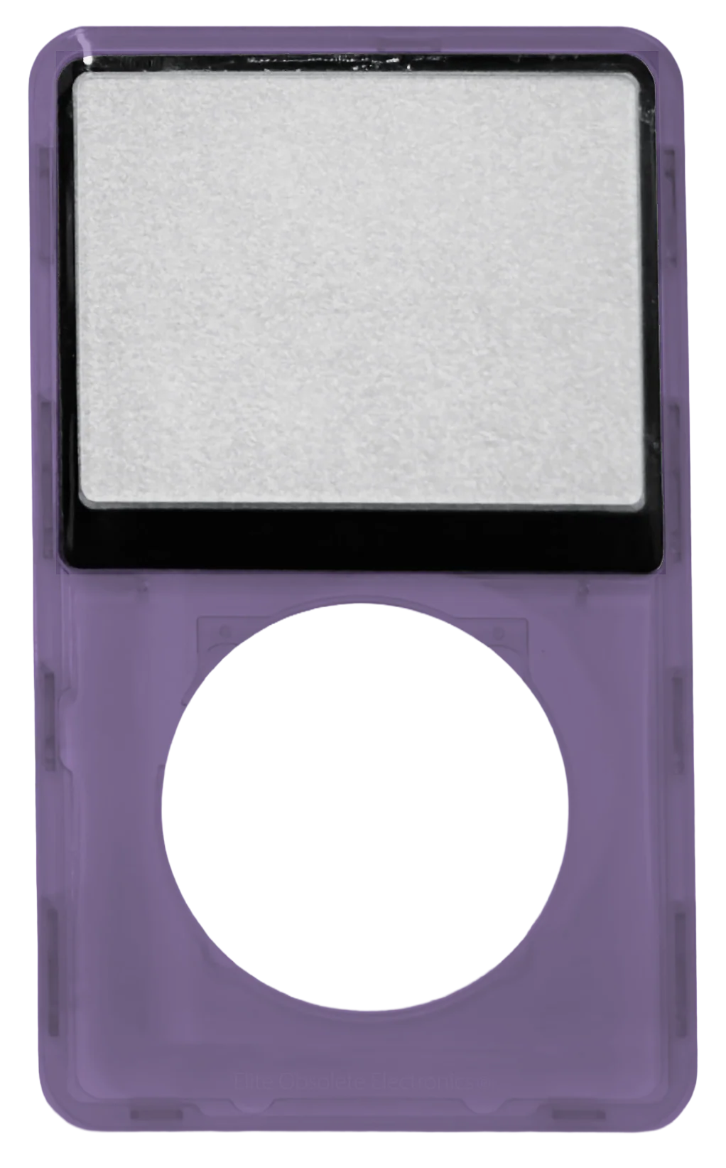 Purple Crystal Clear Faceplate For Apple iPod Video 5th & 5.5 Generation Plastic A1136