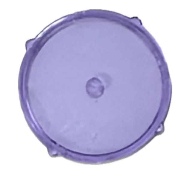 Purple Crystal Clear Plastic Center Select Button for Apple iPod Classic 6th 7th Generation A1238