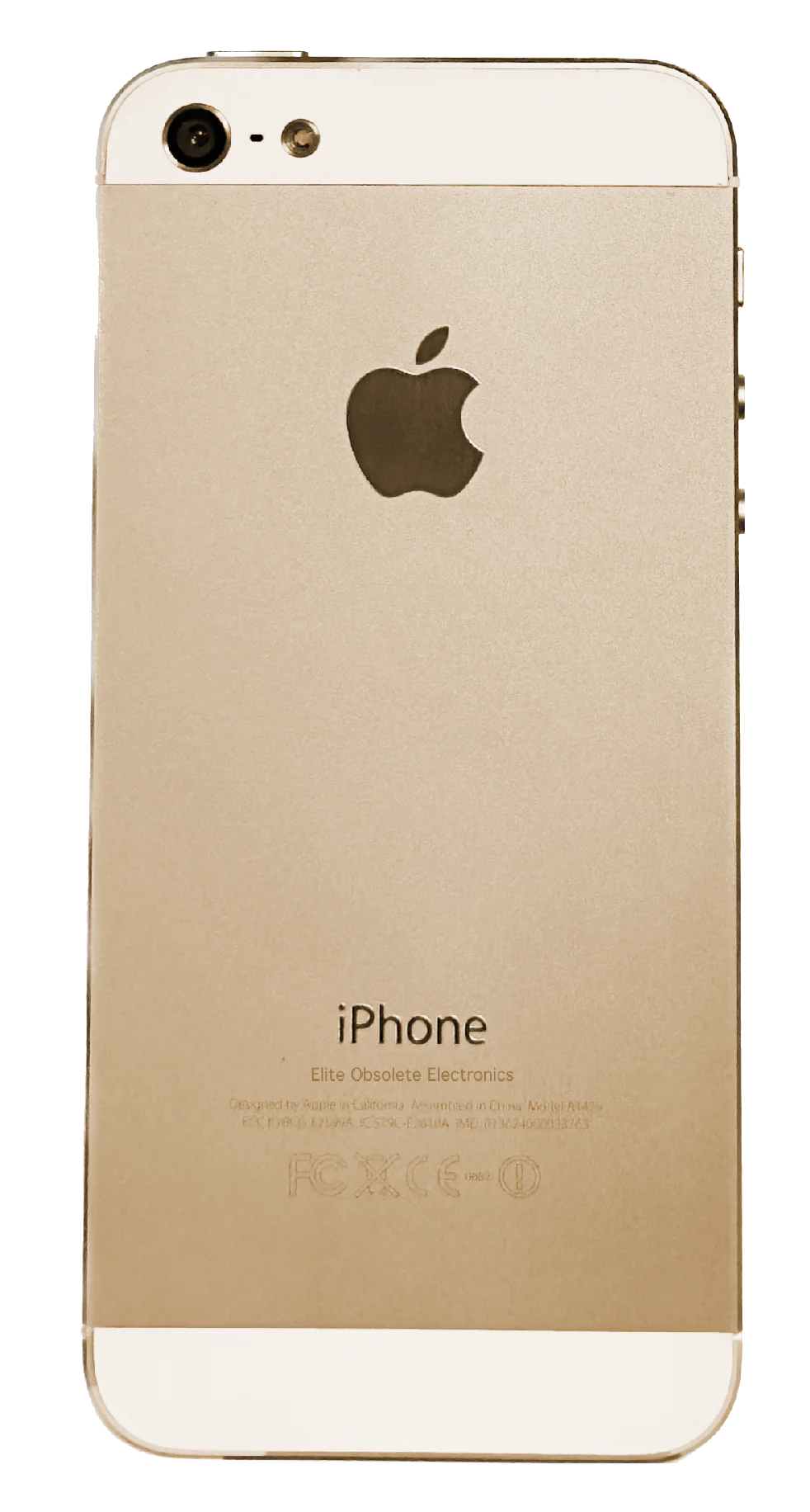 Refurbished Apple iPhone 5 16GB Gold & White Custom Rare iOS 6.1.4 New Battery - Image 3