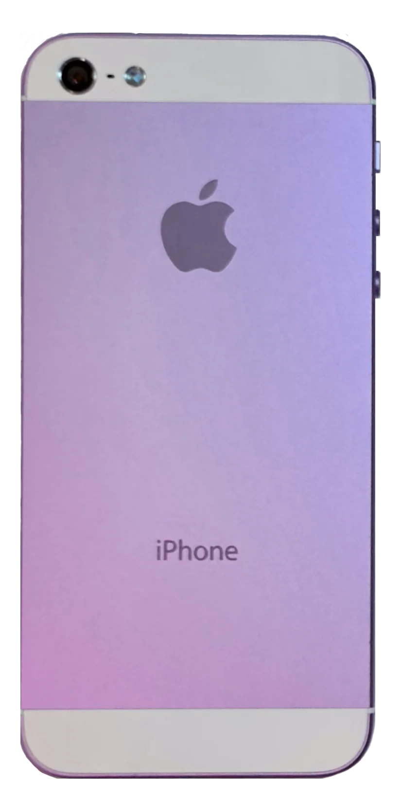 Refurbished Apple iPhone 5 16GB Purple & White Custom Rare iOS 6.1.4 New Battery - Image 4
