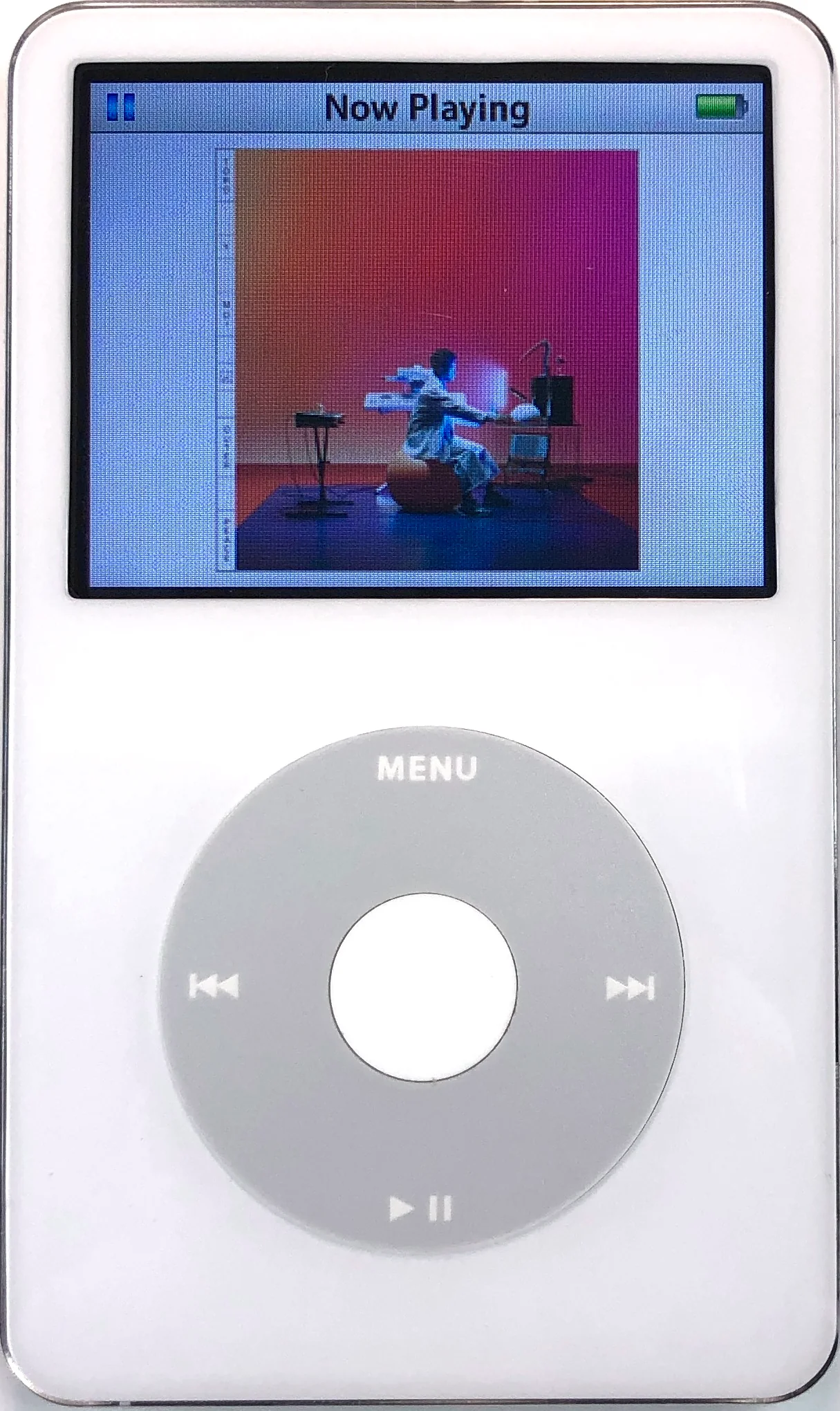 Refurbished White Apple iPod Video 5th & 5.5 Enhanced New Battery 650mah 850mah A1136 - Image 3