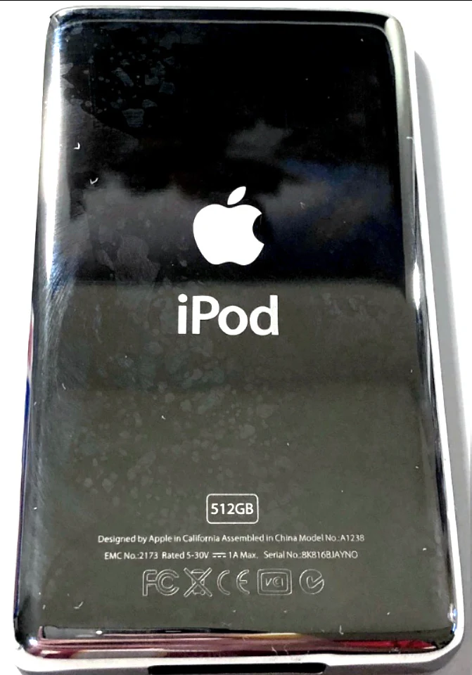 Thin Silver Backplate for iPod Classic / Video 5th 5.5 6th 7th 30GB 60GB 64GB 128GB 256GB 512GB 1TB 2TB 80GB 120GB 160GB Universal - Image 10