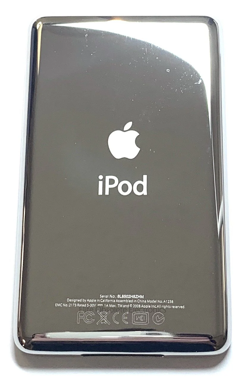 Thin Silver Backplate for iPod Classic / Video 5th 5.5 6th 7th 30GB 60GB 64GB 128GB 256GB 512GB 1TB 2TB 80GB 120GB 160GB Universal - Image 13