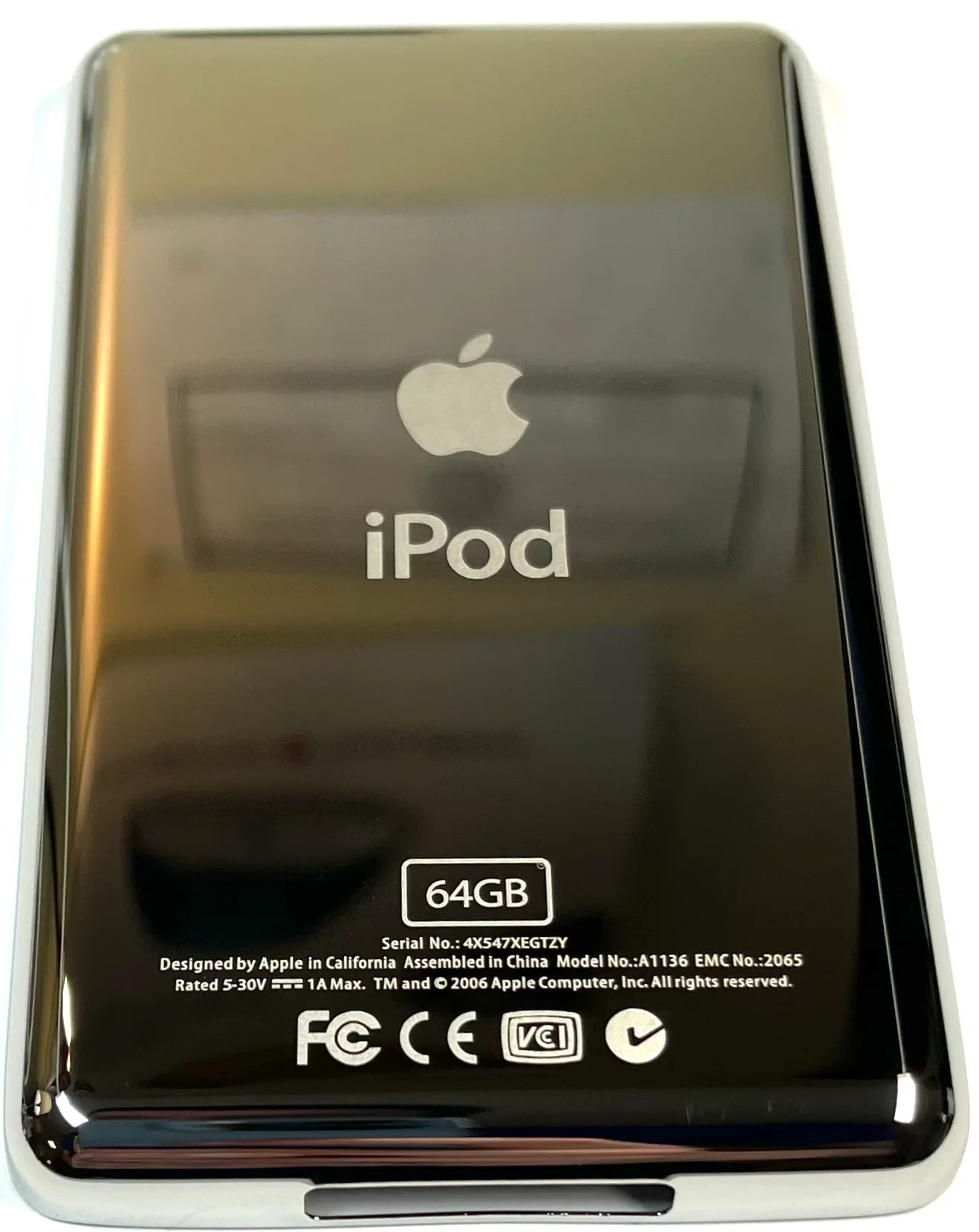 Thin Silver Backplate for iPod Classic / Video 5th 5.5 6th 7th 30GB 60GB 64GB 128GB 256GB 512GB 1TB 2TB 80GB 120GB 160GB Universal - Image 3