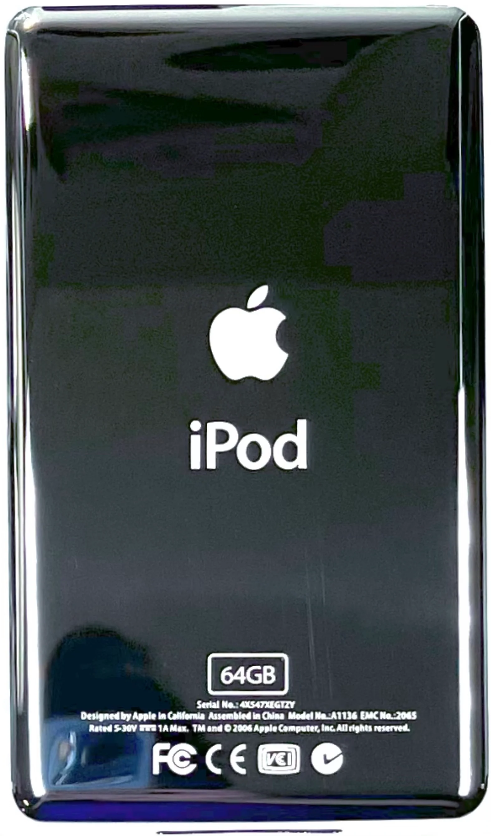 Thin Silver Backplate for iPod Classic / Video 5th 5.5 6th 7th 30GB 60GB 64GB 128GB 256GB 512GB 1TB 2TB 80GB 120GB 160GB Universal - Image 4