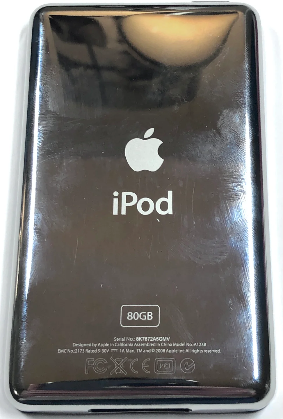 Thin Silver Backplate for iPod Classic / Video 5th 5.5 6th 7th 30GB 60GB 64GB 128GB 256GB 512GB 1TB 2TB 80GB 120GB 160GB Universal - Image 5