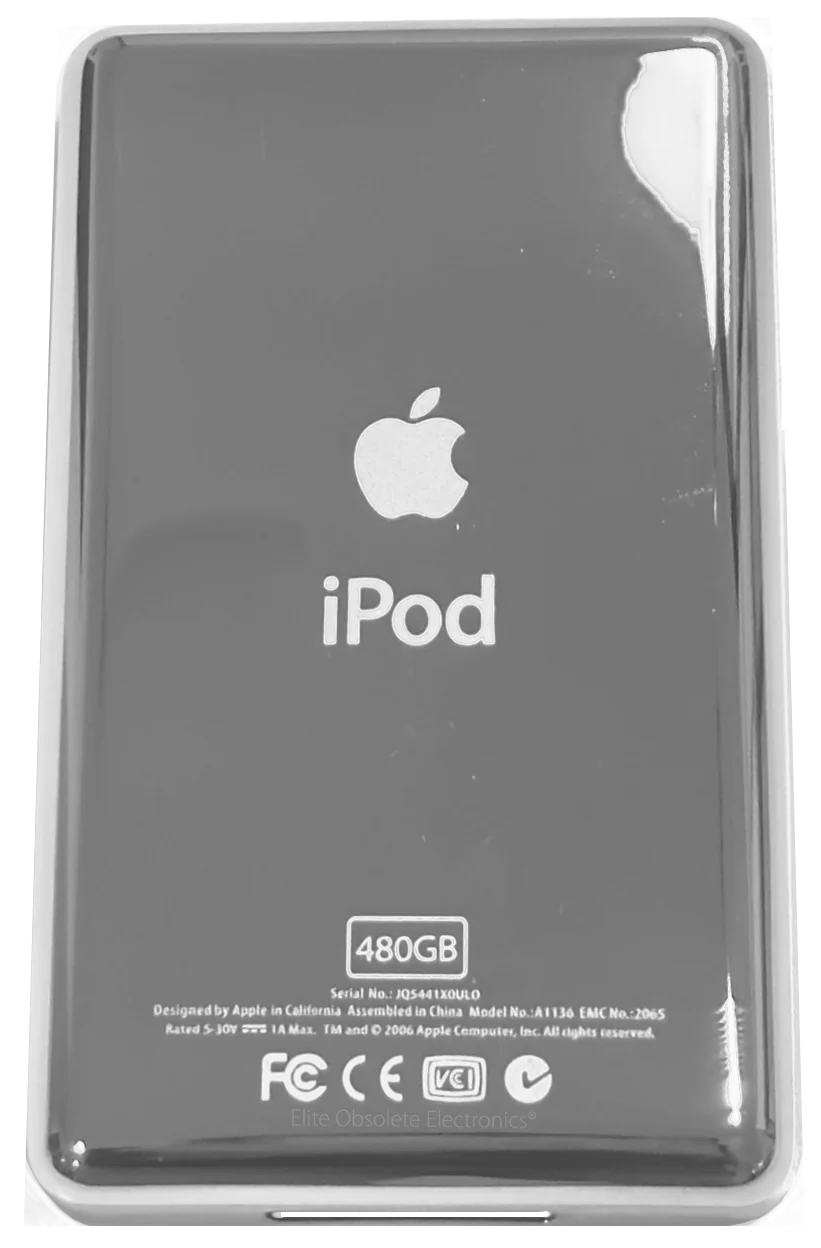 Thin Silver Backplate for iPod Classic / Video 5th 5.5 6th 7th 30GB 60GB 64GB 128GB 256GB 512GB 1TB 2TB 80GB 120GB 160GB Universal - Image 9