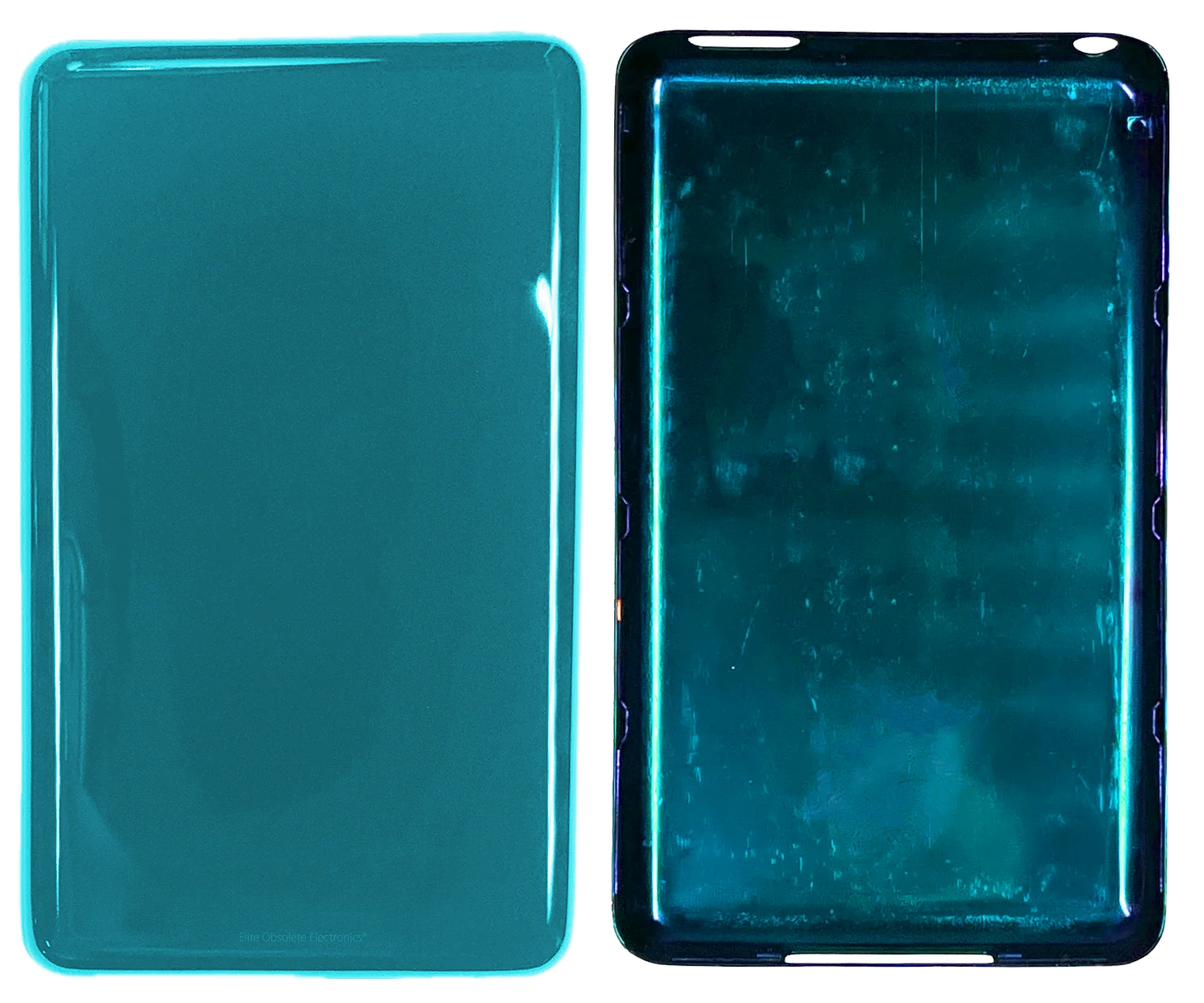 Thin Ocean Blue Fully Blank Backplate for Apple iPod Classic 6th 7th & iPod Video 5th 5.5 Enhanced - Image 2
