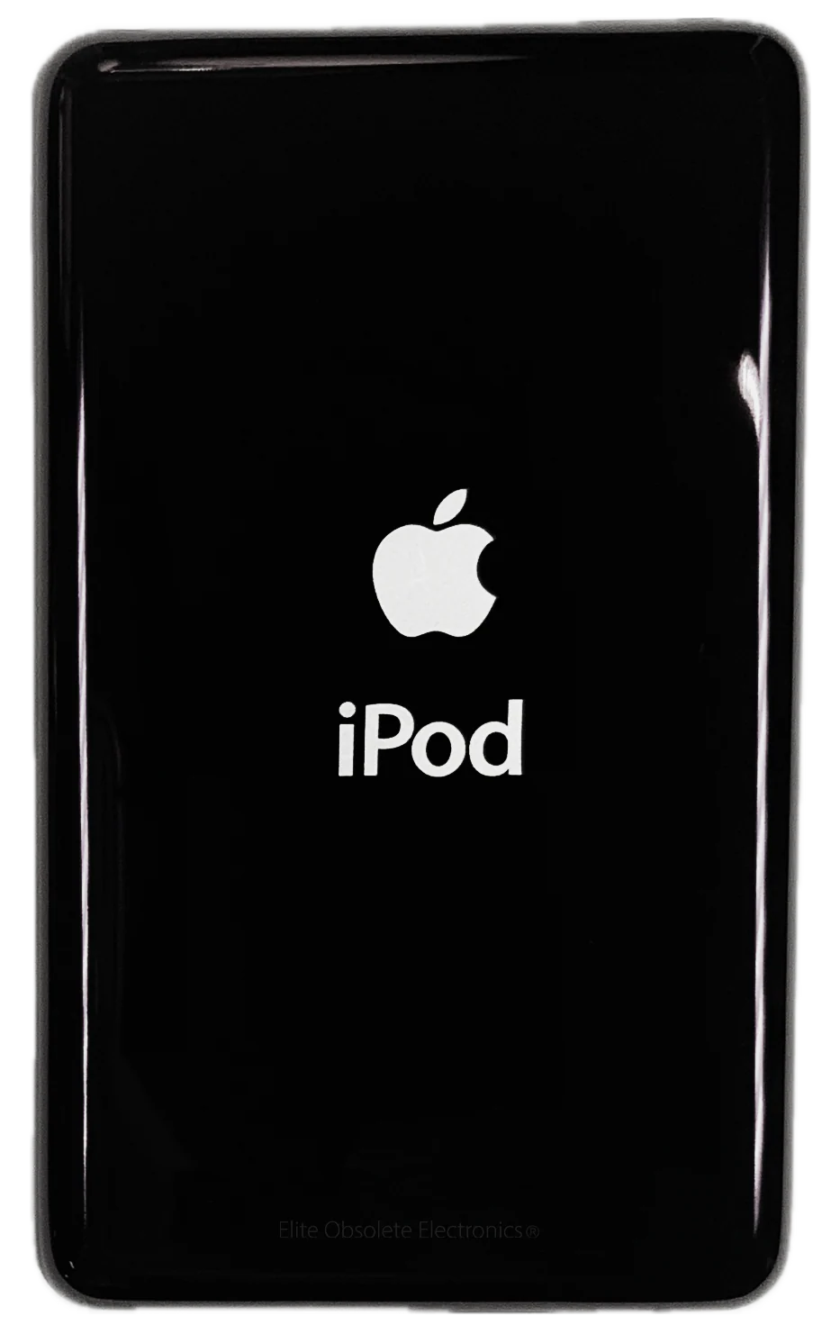 Thin Fully Universal Black Chrome Backplate for Apple iPod Video 5th 5.5 & iPod Classic 6th 7th A1136 A1238