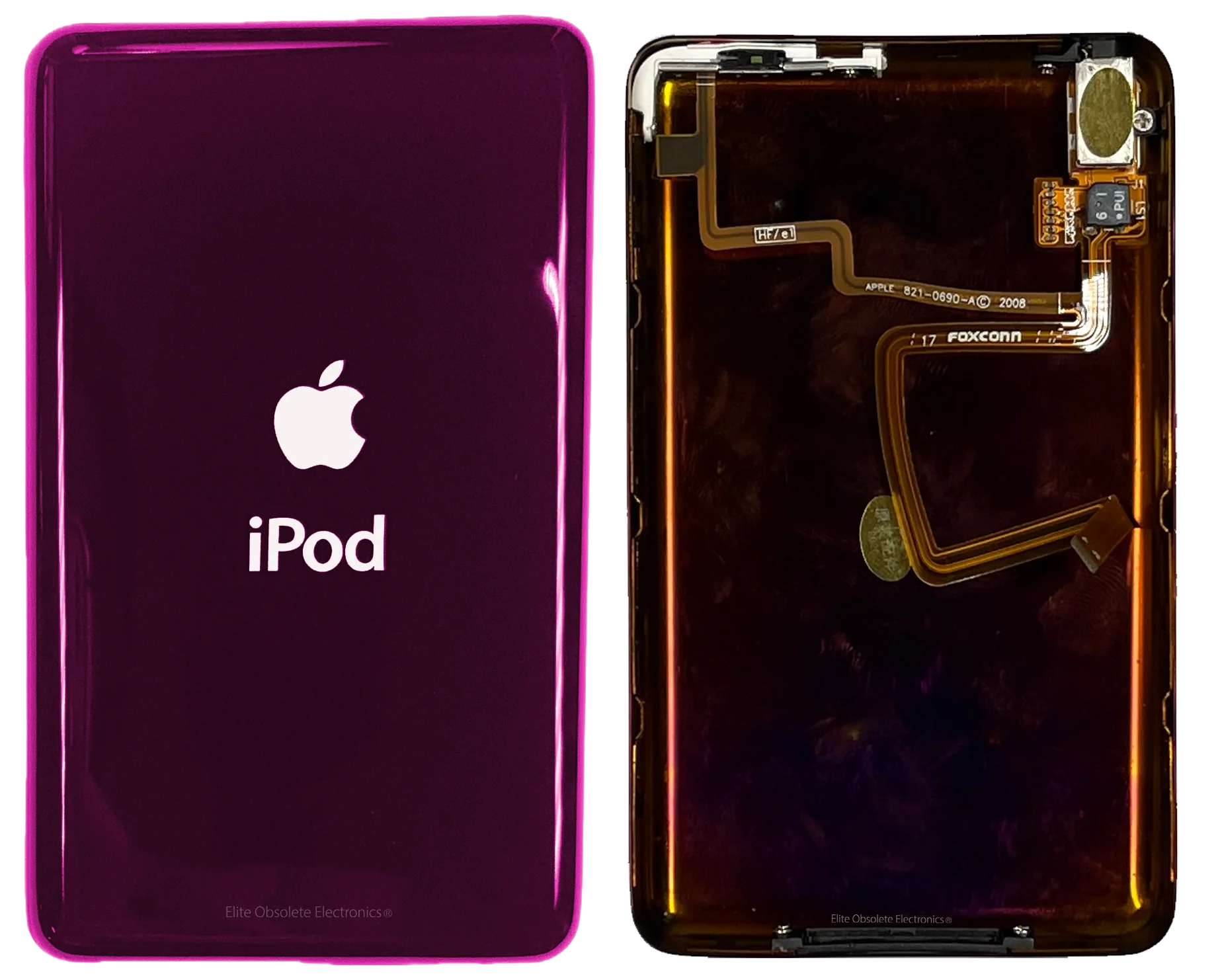 Thin Red Wine Universal Backplate for Apple iPod Video 5th 5.5 A1136 & iPod Classic 6th 7th A1238 - Image 3