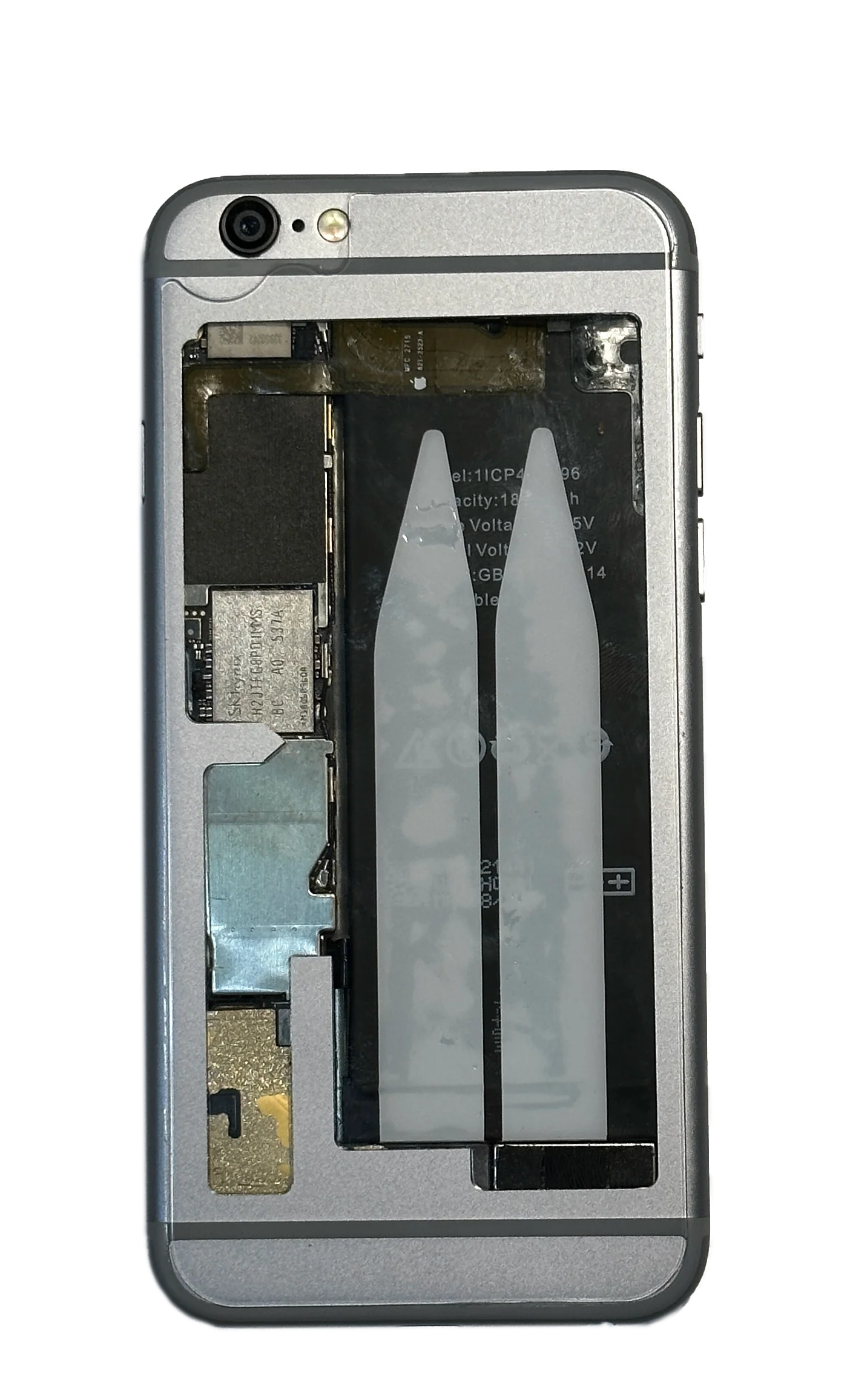 Apple iPhone 6 Custom Refurbished Transparent Space Gray 64GB A1549 - Image 3