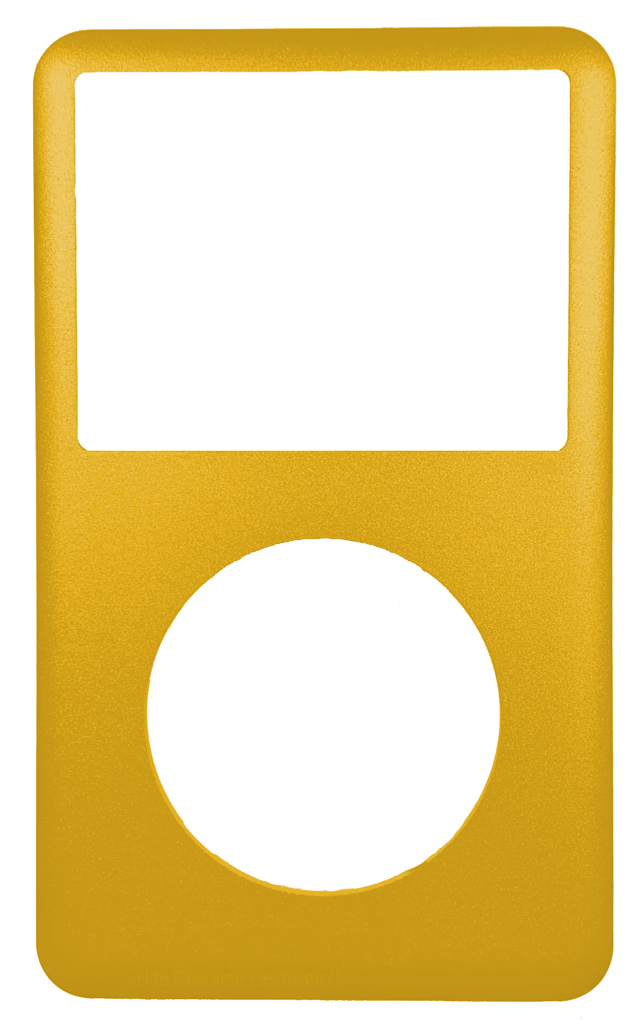 Yellow Faceplate For Apple iPod Classic 6th 7th Generation A1238 Metal